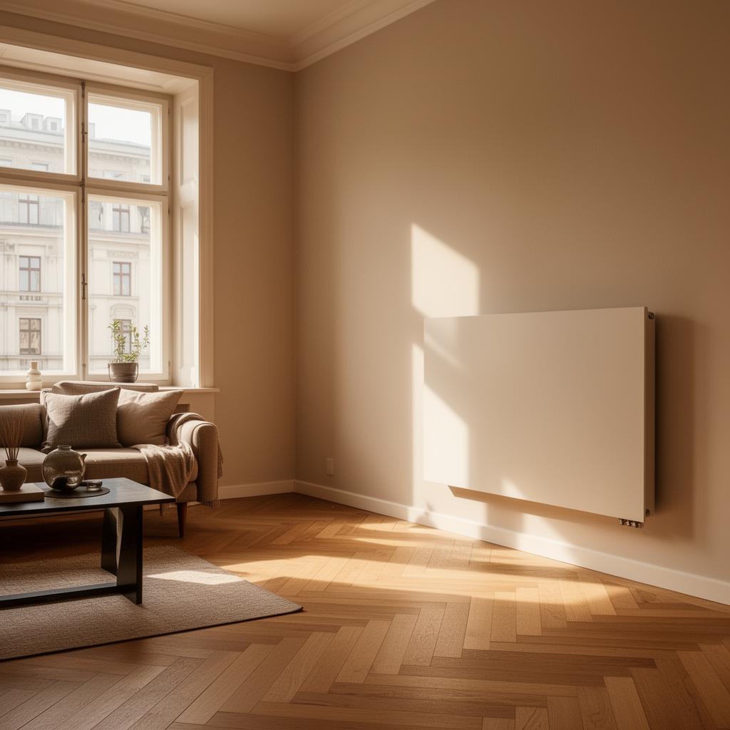 Designer-Heizkörper in Berliner Altbau